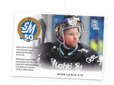 2024-15 Bluline Matchcard #5/6 Ryan Lasch Pelicans