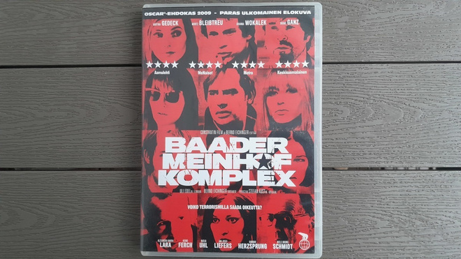 DVD: Baader Meinhof Komplex (Martina Gedeck 2008)