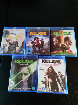 Killjoys kaudet 1-5 Blu-ray