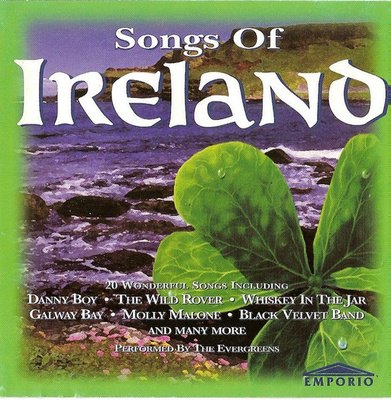 Songs Of Ireland (CD) VG++!! Performed By The Evergreens