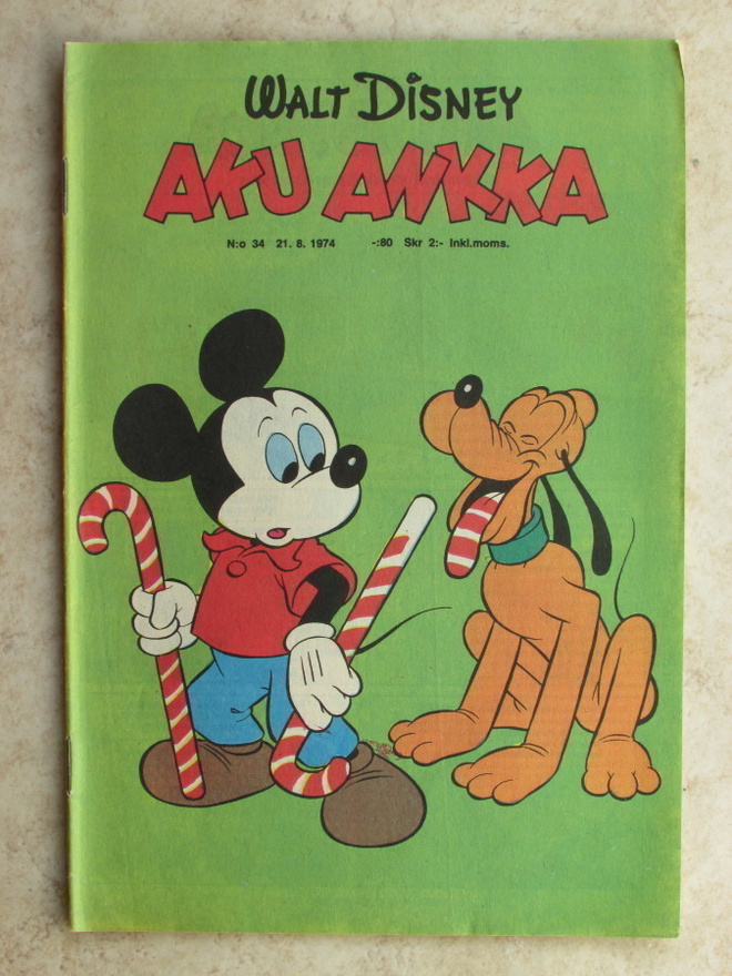 Aku Ankka 34 1974