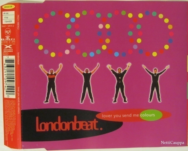 Londonbeat. • Lover You Send Me Colours CD Maxi-Single