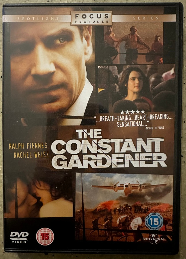 [DVD] THE CONSTANT GARDENER (Uskollinen puutarhuri)