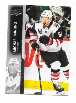 2021-22 Upper Deck #7 Michael Bunting , Arizona Coyotes