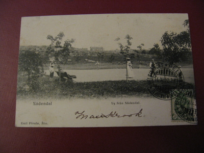 Naantali, maisema. Kulkenut v1902.