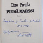 Eino Pietola : Pitkä marssi : romaani (signeerattu, tekij... - pikkukuva 3