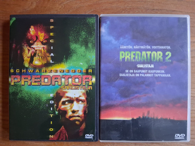 Predator 1 & 2 (1987/1990) DVD:t