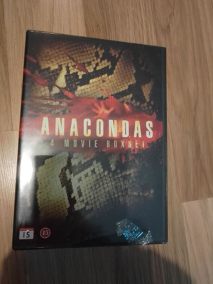Anacondas 4 movie boxset - Nordic julkaisu