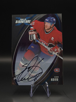 2002-03 Saku Koivu BAP Signature Series Autographs #130