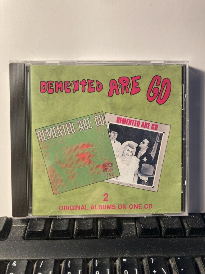 DEMENTED ARE GO: In Sickness... + Kicked..., (2 x LP >) CD