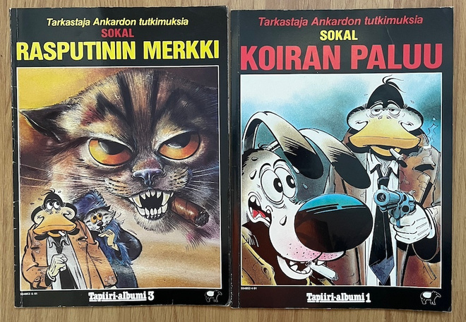 2x Tarkastaja Ankardo: Rasputinin merkki + Koiran paluu