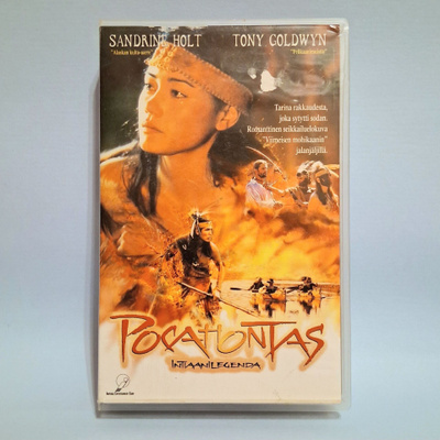 Pocahontas intiaanilegenda VHS