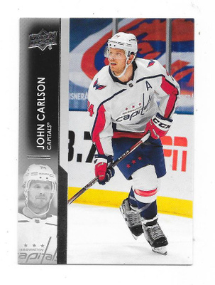 2021-22 Upper Deck #188 John Carlson , Washington Capitals