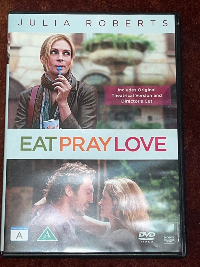 EAT PRAY LOVE - DVD - julia roberts