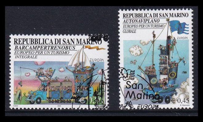 San Marino 2148-9 o Europa loma (2004)
