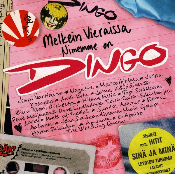 Melkein Vieraissa - Nimemme On Dingo (CD) KUIN UUSI!!