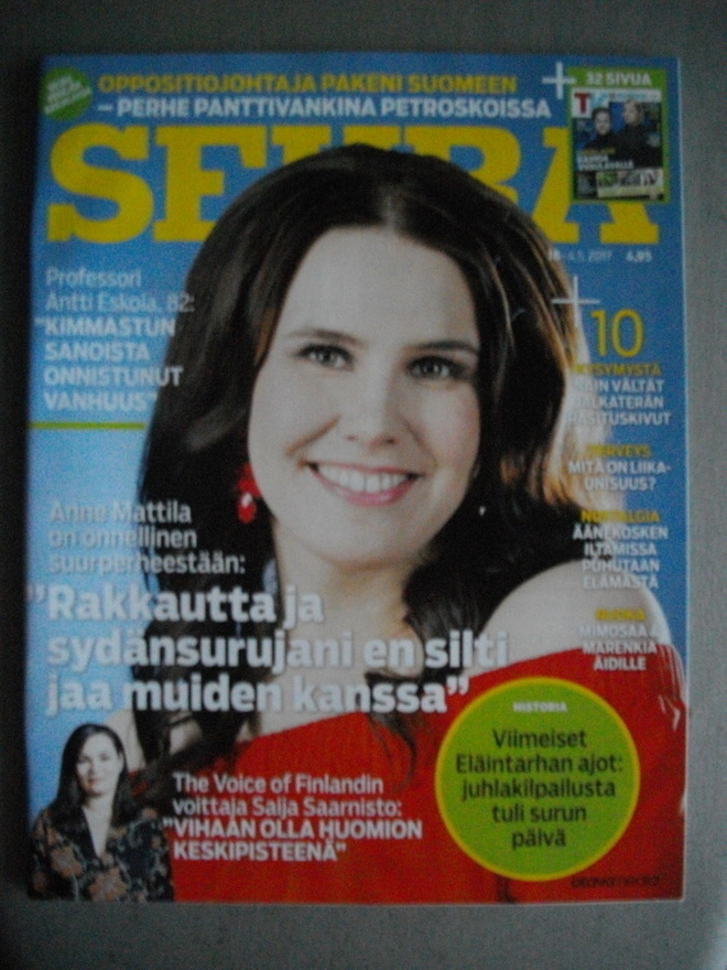 Seura lehti Nro 18/2017 (24.1)