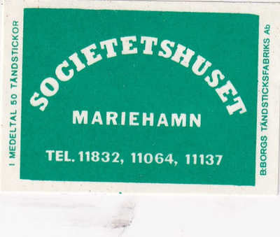 Mariehamn, Societetshuset,  s41
