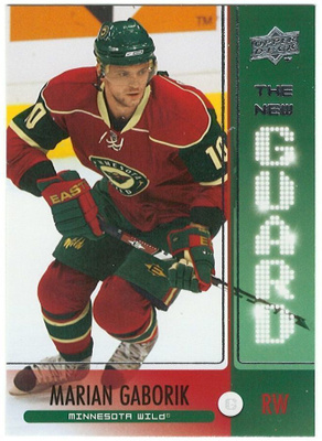 08-09 Upper Deck The New Guard #NE3 Marian Gaborik