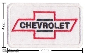 Chevrolet -kangasmerkki / haalarimerkki