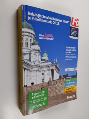 Helsingin seudun Keltaiset sivut ja puhelinluettelo 2016