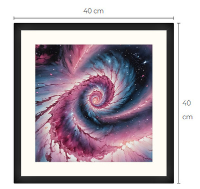 Uusi galaxi Sci-Fi Science Fiction art print taulu