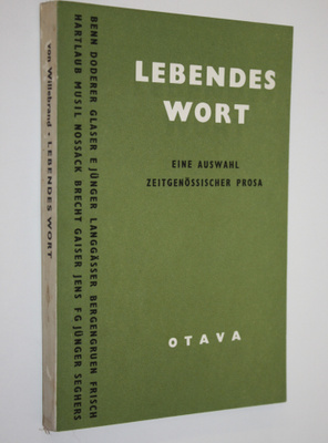 C.-A. von Willebrand : Lebendes Wort : eine Auswahl zeitg...