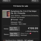 Sibelius - Symphony No. 5 + Finlandia lp - pikkukuva 4