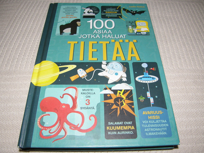 100 asiaa jotka haluat tietää