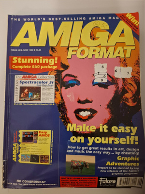 AMIGA FORMAT LEHTI VUODELTA 1992