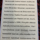 MARCEL PROUST: PÄIVÄLLISVIERAS - pikkukuva 2
