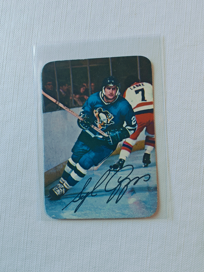 76-77 Topps Glossy - Syl Apps