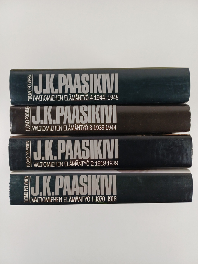 Tuomo Polvinen : J. K. Paasikivi : valtiomiehen elämäntyö...