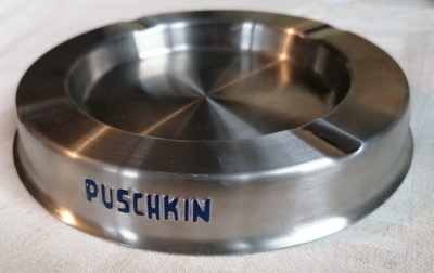 Vodka Puschkin Tuhkakuppi ruostumaton