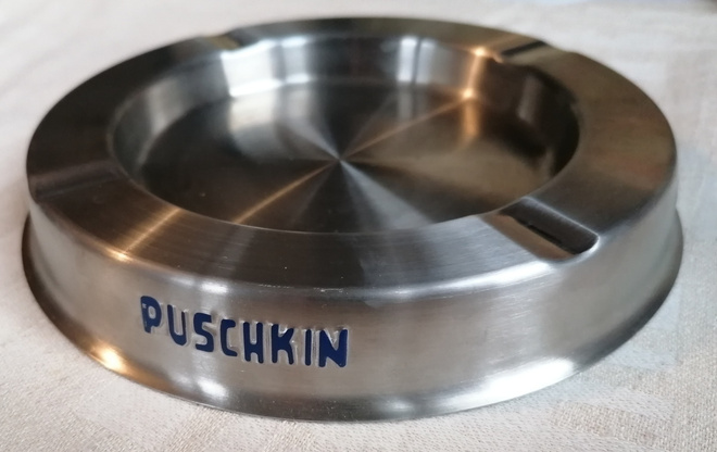 Vodka Puschkin Tuhkakuppi ruostumaton