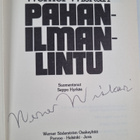 Werner Wiskari : Pahanilmanlintu (signeerattu) - pikkukuva 3