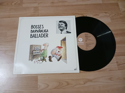 Bosse Österberg – Bosses Barvänliga Ballader lp 1980 upea