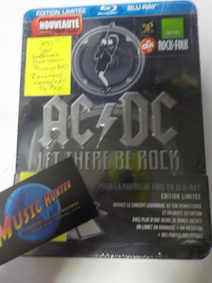 AC/DC - LET THERE BE ROCK UUSI BLU-RAY+DVD BOKSI