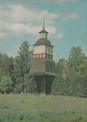 KIRKKOKORTTI - PETÄJÄVEDEN VANHA KIRKKO - TAPULI - 2