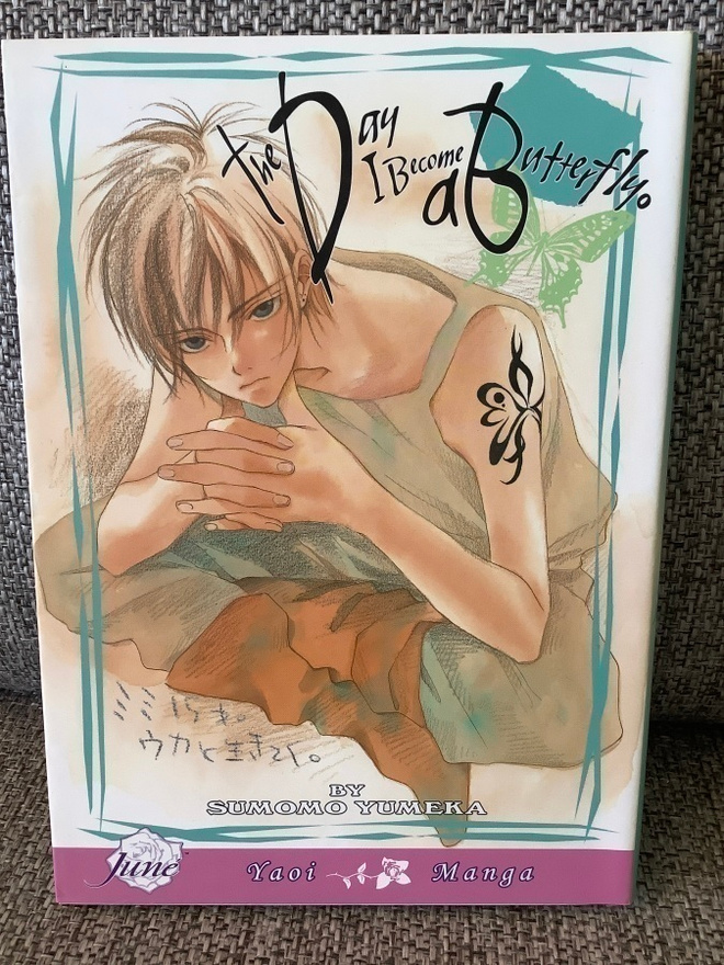 THE DAY I BECOME A BUTTERFLY  (YAOI MANGA) ENGL.