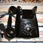 Ericsson Bakeliittipuhelin,lankapuhelin musta 1962 - pikkukuva 2