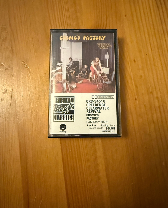 Creedence Clearwater Revival Cosmo's factory c-kasetti