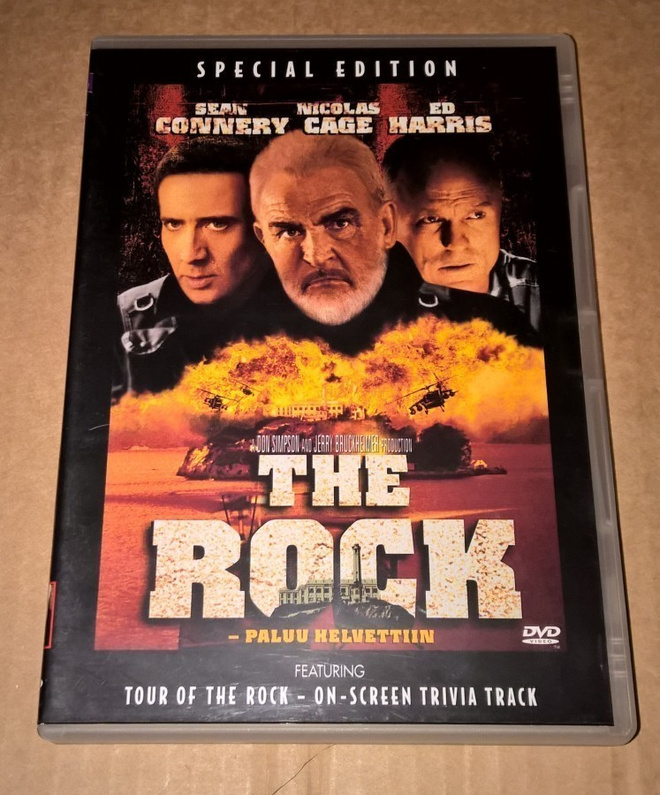 THE ROCK PALUU HELVETTIIN DVD