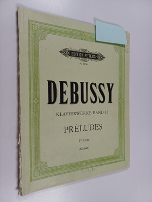 Debussy Klavierwerke band 2 : Preludes