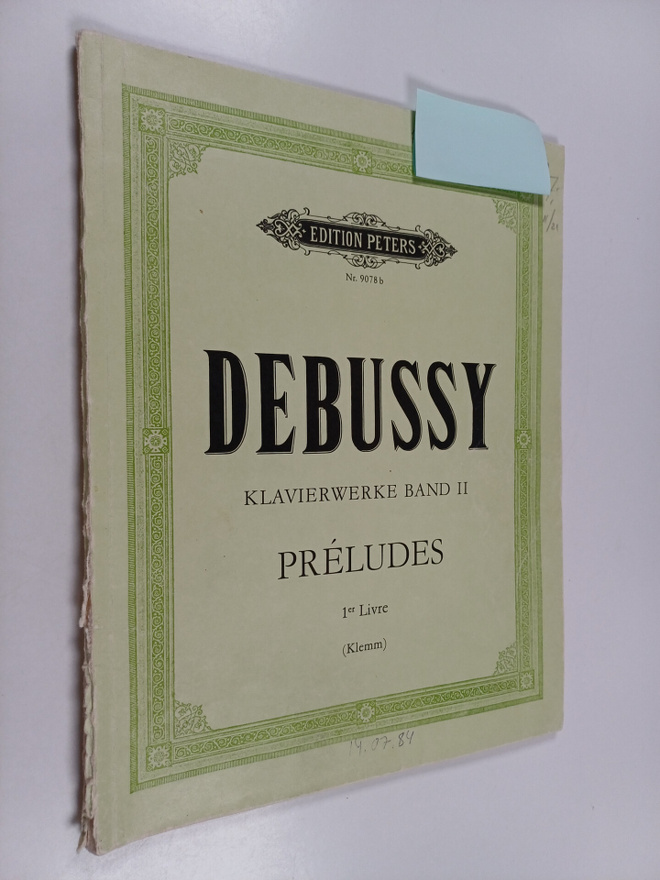 Debussy Klavierwerke band 2 : Preludes
