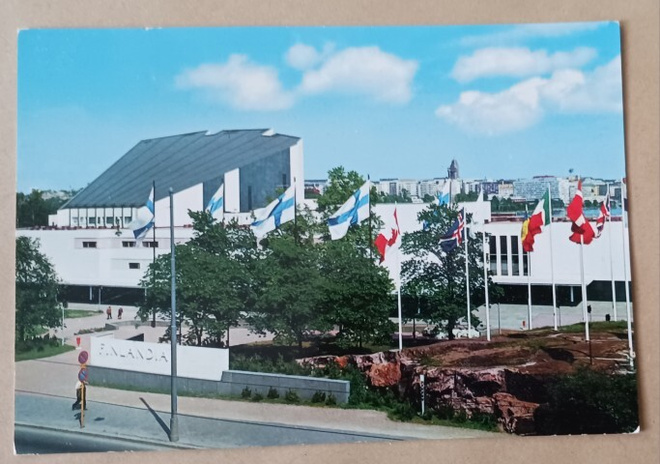 Helsinki, Finlandia-talo, ETYK-leimat ja merkki 30.7.1975