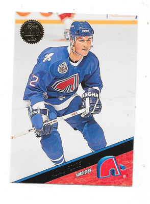 1993-94 LEAF #229 Adam Foote ,  Quebec Nordiques