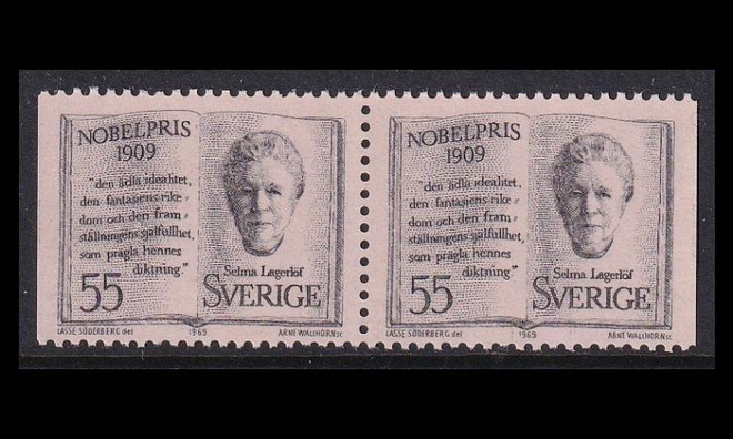 Ruotsi 663DD ** Nobel-voittajia (1969)