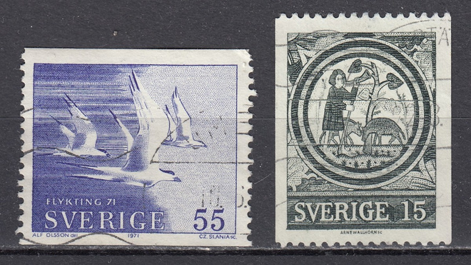 Ruotsi 1971 Fa 724A, 725 Pakolainen, Valtuuston medaljonki