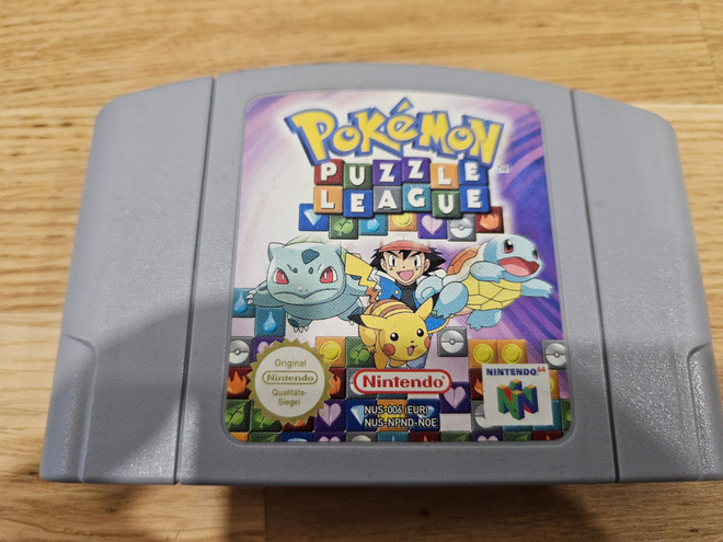Nintendo 64 - Pokemon puzzle league, noe